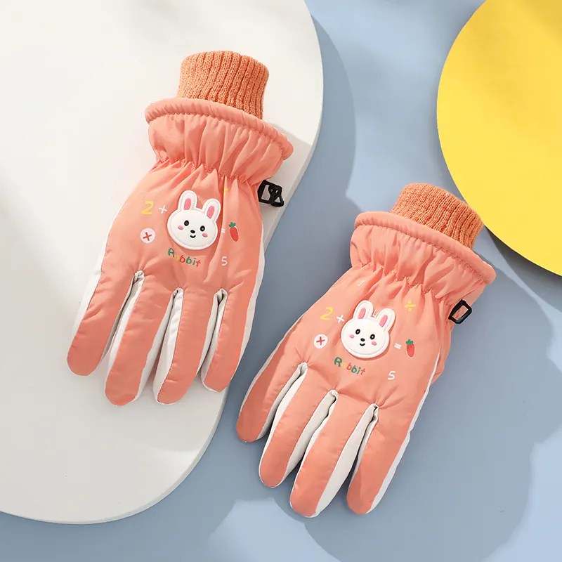 Copy of Hi Snow Winter Ski/Snowboard Gloves - Orange Bunny