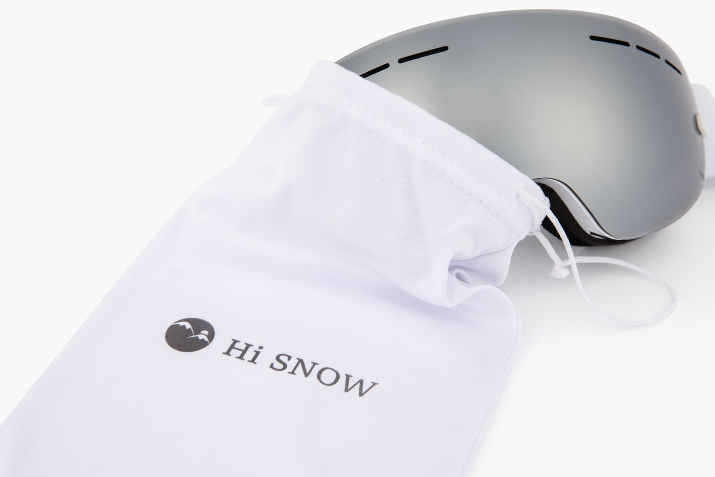 Hi Snow Kid's Goggles Classic White