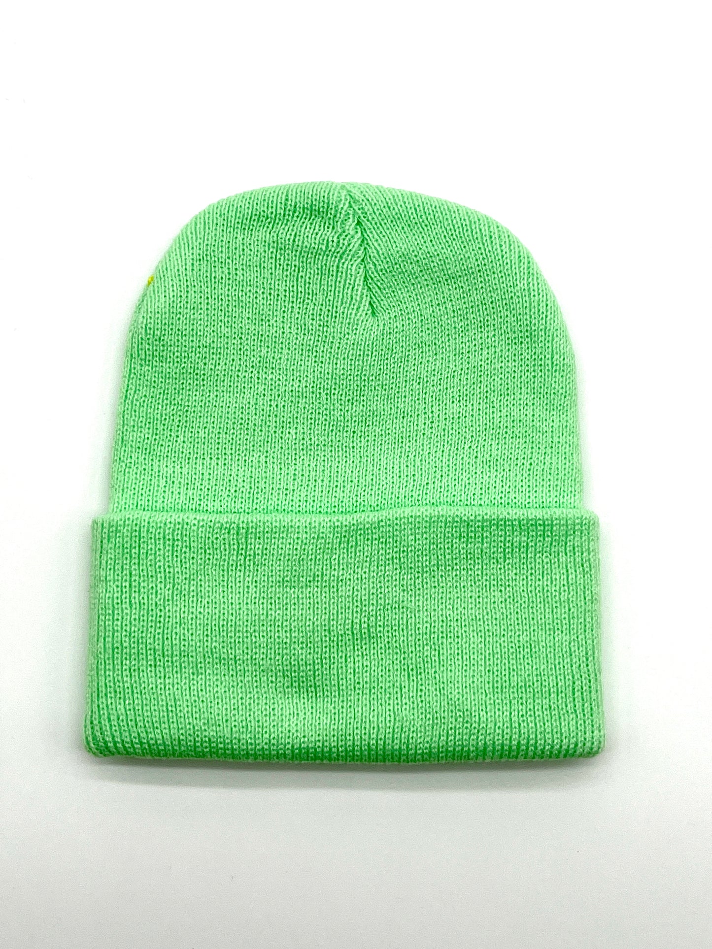 Hi Snow Warm Beanie for Boys and Girls Classic Solid Color - Mint