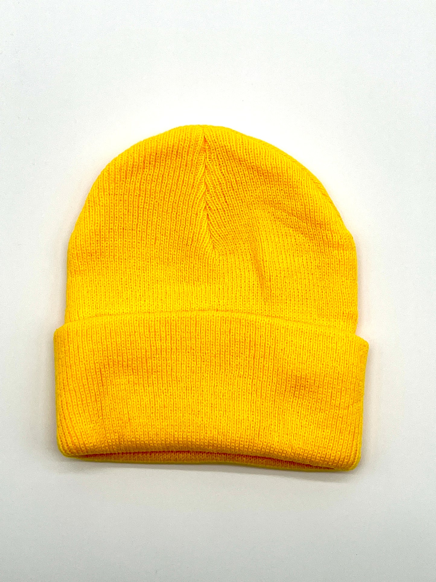 Copy of Copy of Hi Snow Warm Beanie for Boys and Girls Classic Solid Color - Yellow