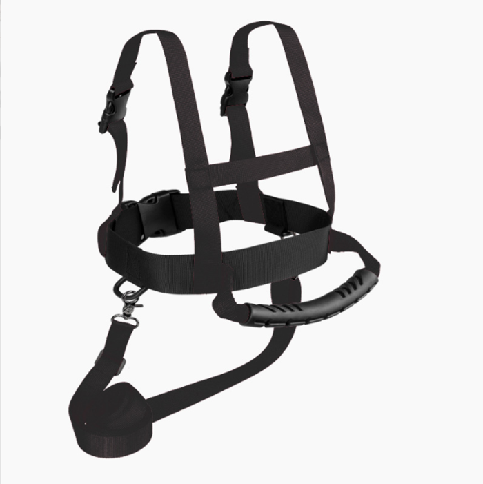Hi Snow Ski and Snowboard Training Harness for Kids, Boys, Girls, Beginners - Black