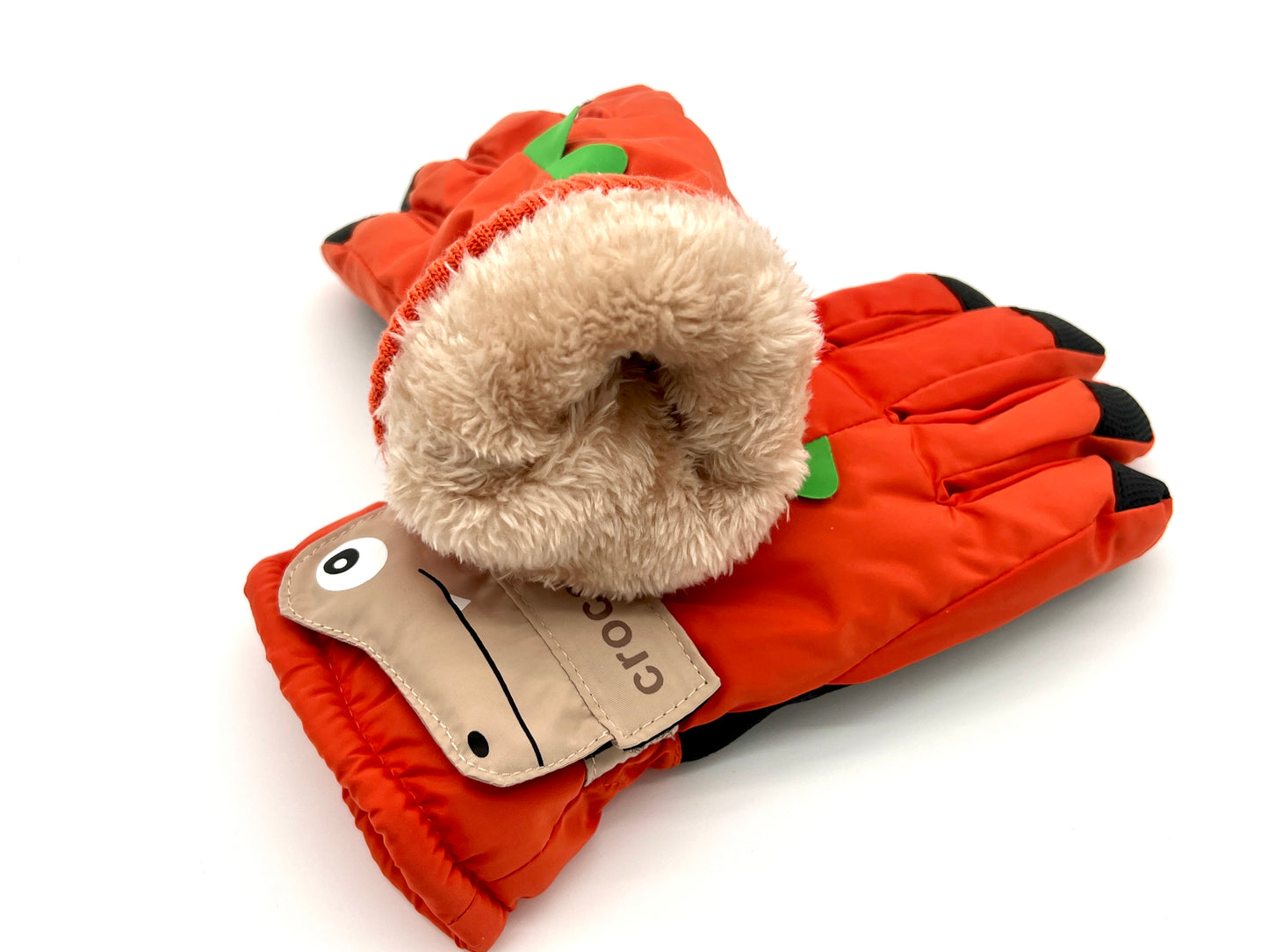 Copy of Copy of Copy of Copy of Copy of Hi Snow Winter Ski/Snowboard Gloves - Crocodile orange