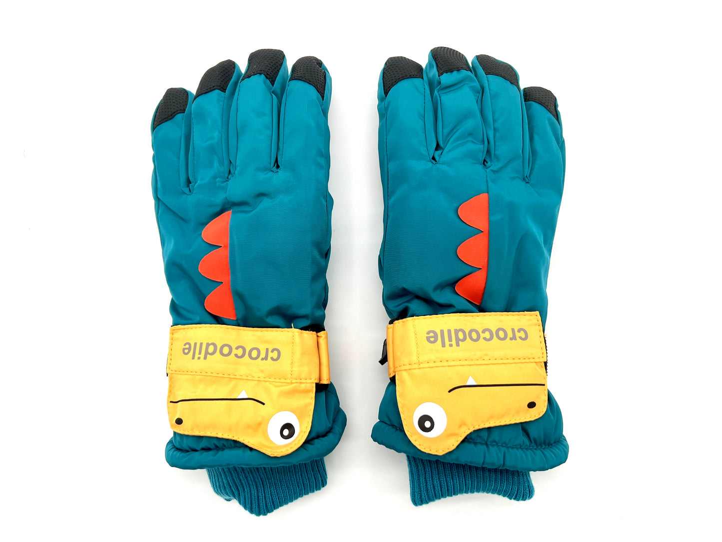 Copy of Copy of Copy of Copy of Hi Snow Winter Ski/Snowboard Gloves - Crocodile green
