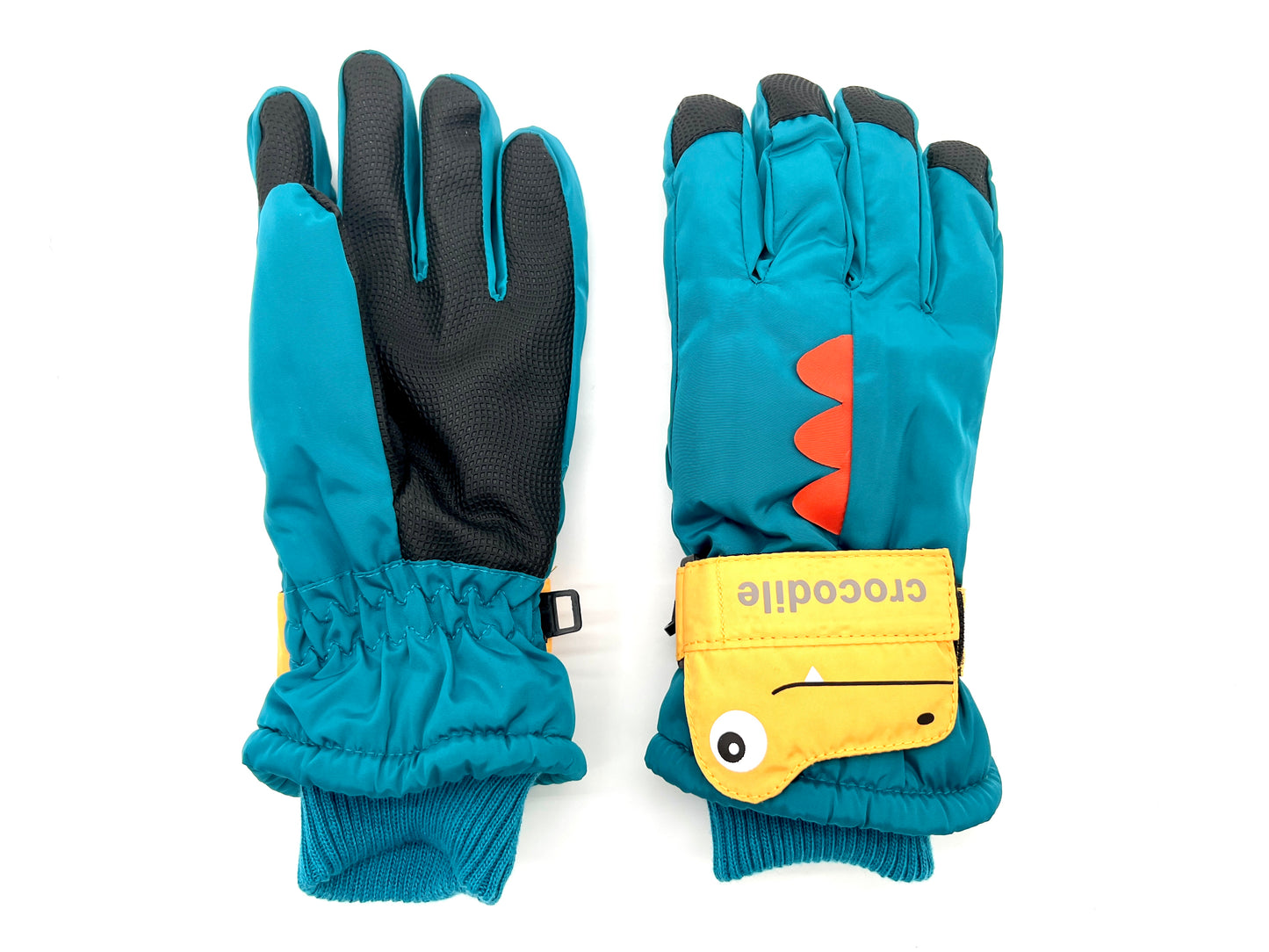 Copy of Copy of Copy of Copy of Hi Snow Winter Ski/Snowboard Gloves - Crocodile green