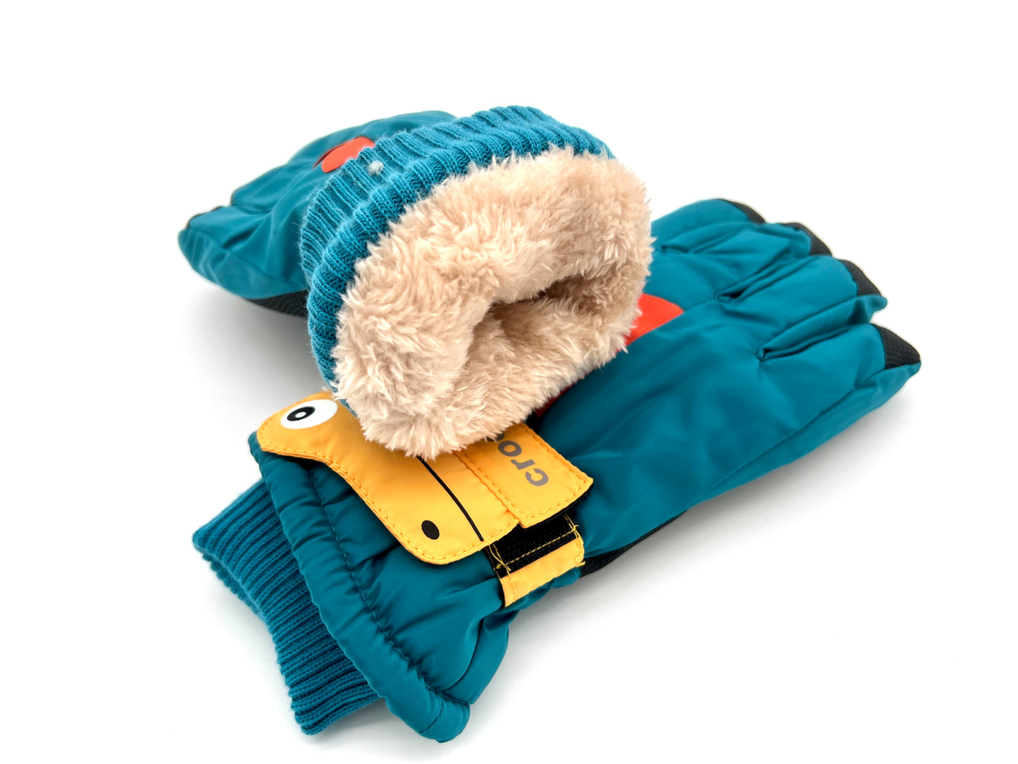 Copy of Copy of Copy of Copy of Hi Snow Winter Ski/Snowboard Gloves - Crocodile green