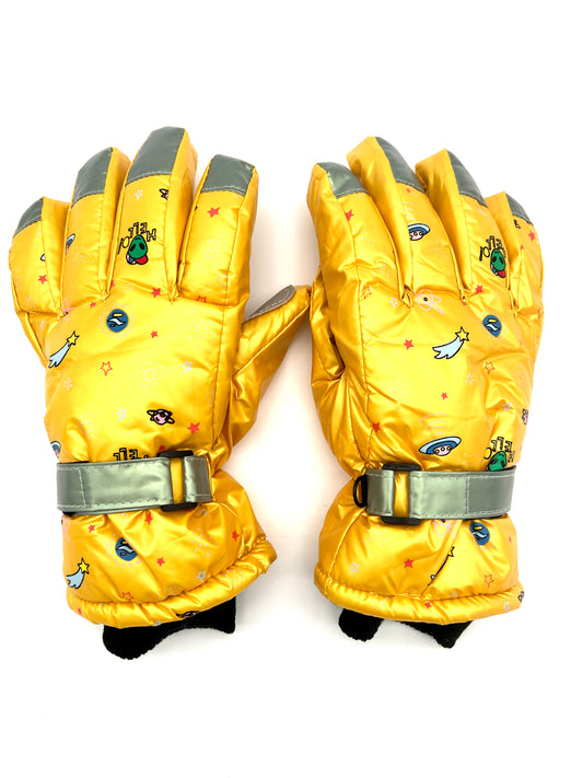 Copy of Copy of Hi Snow Winter Ski/Snowboard Gloves - Space yellow